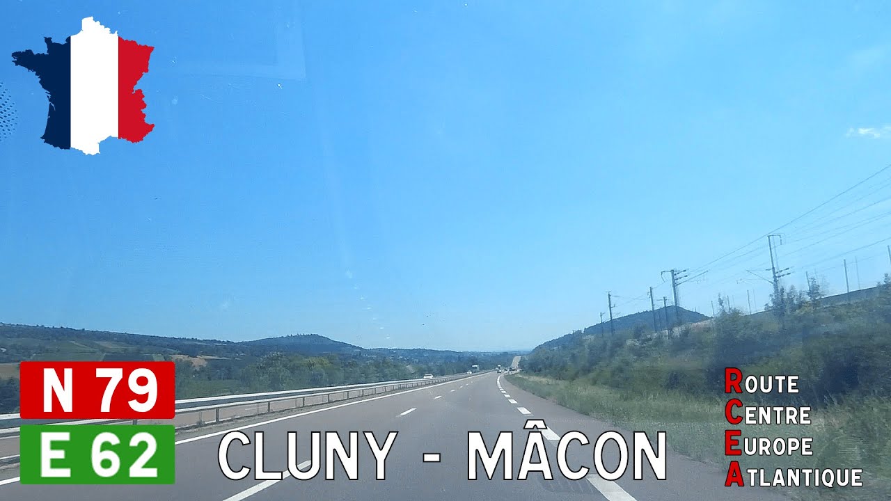 France (F): N79 Cluny - Mâcon w/ @enr.autosel
