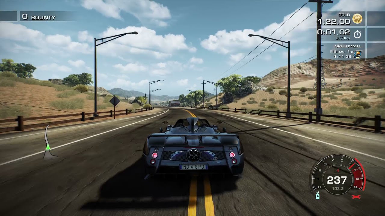 NFS Hot Pursuit Remastered | Vanishing Point - 1:11.35 | Time Trial