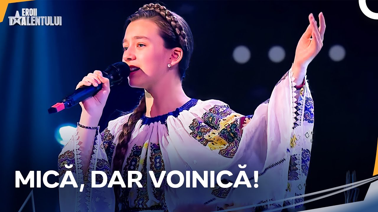 Puștoaica De 11 Ani Din Bacău, A Ridicat Sala În Picioare! | Romanii au Talent