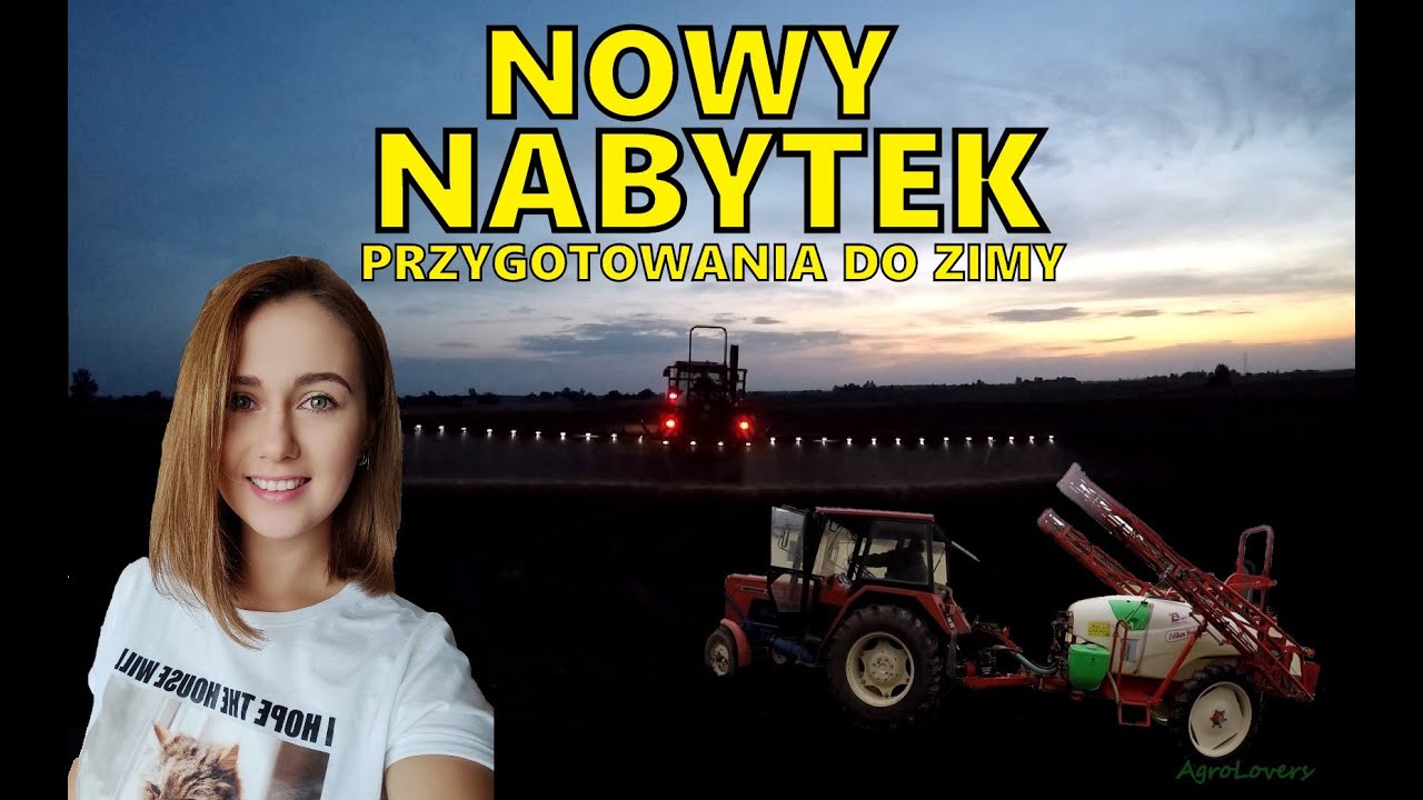PRZYGOTOWANIA DO ZIMY OPRYSKIWACZA - NOWY NABYTEK BURY |AgroLovers