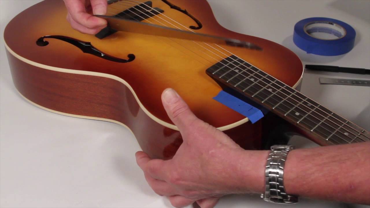 Epiphone Masterbilt Century - Pickguard Installation