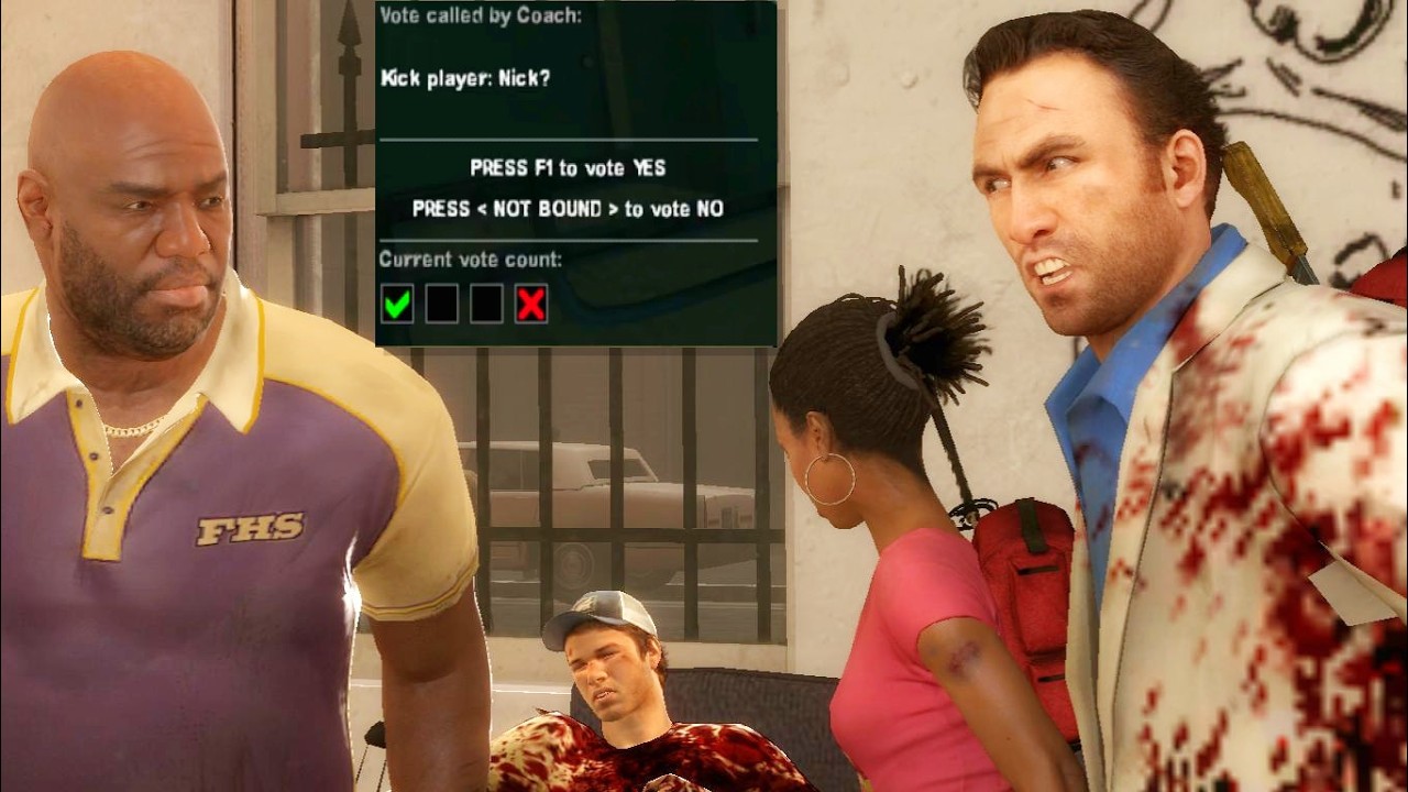 That one toxic teammate in l4d2 (left 4 dead 2 animation)