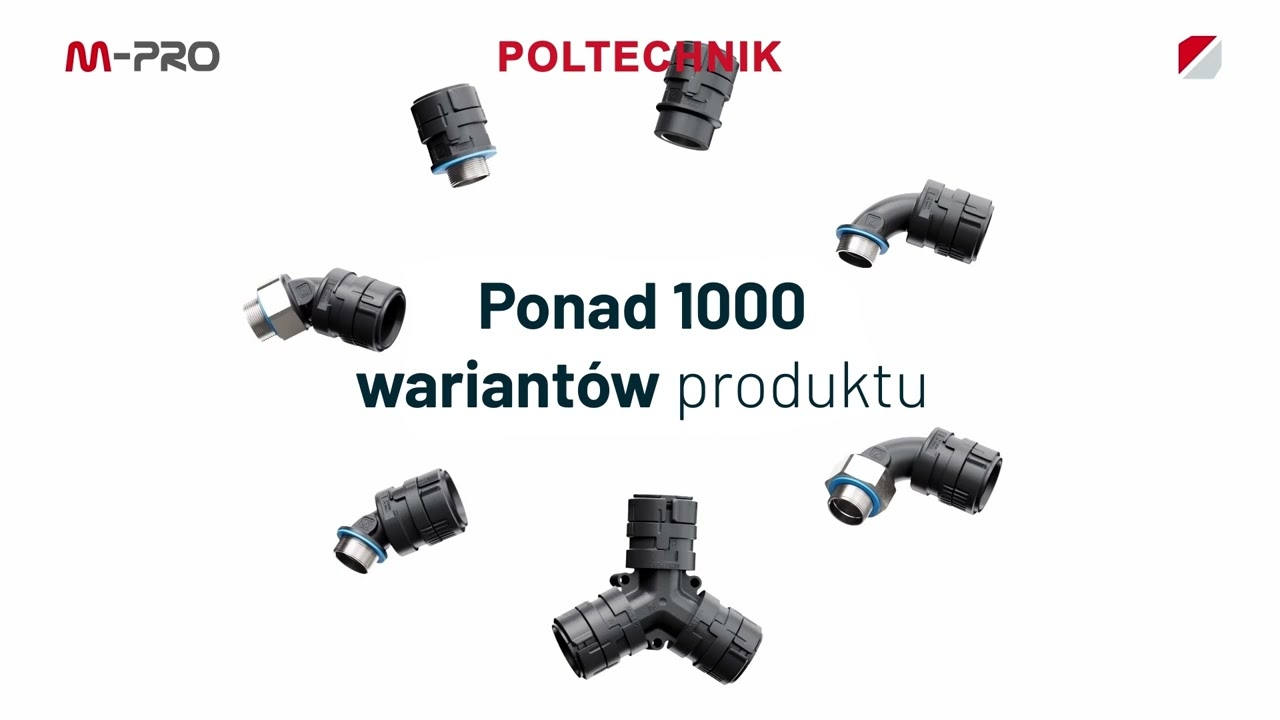 Dławiki do osłon kablowych M-PRO  MURRPLASTIK