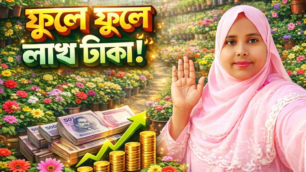 👉 🌸🪴“অসাধারণ ফুলের নার্সারি ট্যুর | বাংলাদেশের সুন্দর ফুলের বাগান | Nursery Tour Vlog”