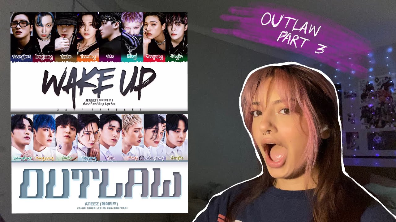 It’s the finale! | Listening to Ateez’s “Wake Up” & “Outlaw” for the first time