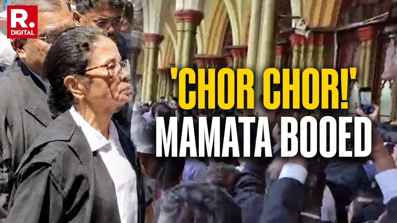 BREAKING: Mamata Banerjee Faces &lsquo;Chor Chor&rsquo; Slogans Outside Calcutta HC | Post-Poll Violence Case