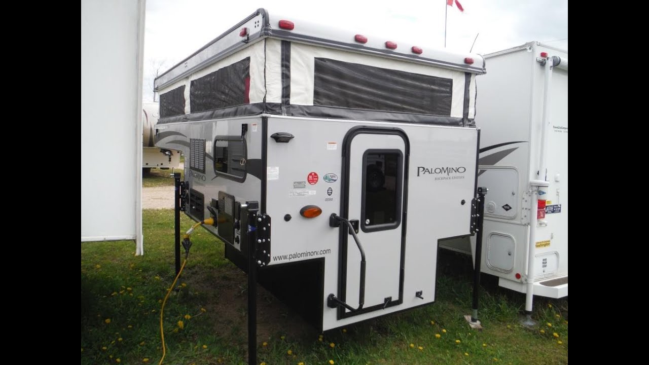 2017 Palomino Backpack SS550 Pop Up Truck Camper @ Camp-Out RV in Stratford
