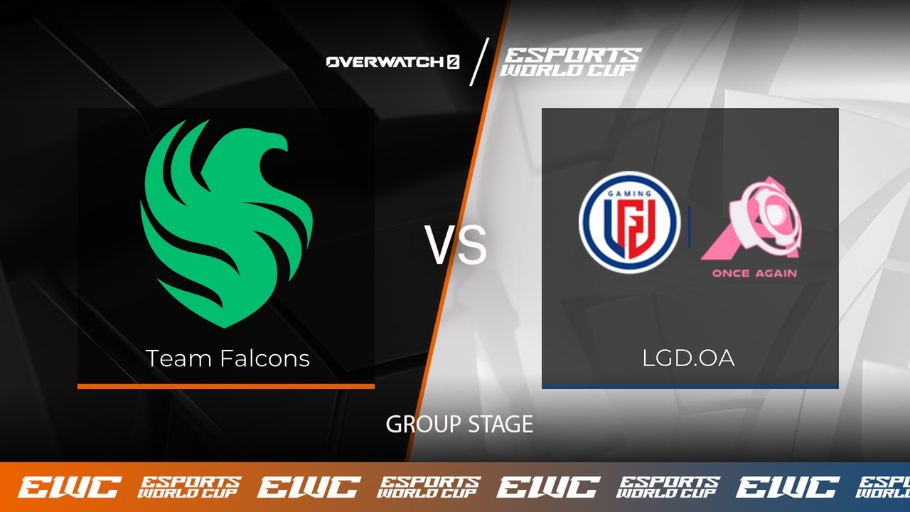 Team Falcons vs. LGD.OA - EWC Overwatch 2 - Day 2 - Group Stage