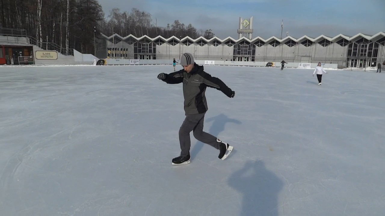 Катание на коньках 3 (Freestyle Ice Skating) Сокольники, Крылатское