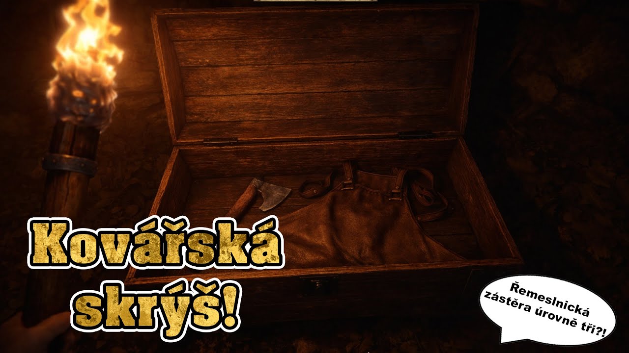 Co se skrývá v kovářské skrýši? | Kingdom Come: Deliverance II | NÁVOD
