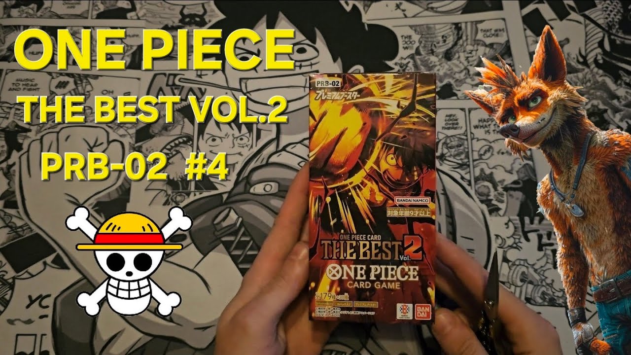 ONE PIECE TCG - THE BEST VOL.2 PRB-02 | #4| Opening @WoodyOliverPostmistr 