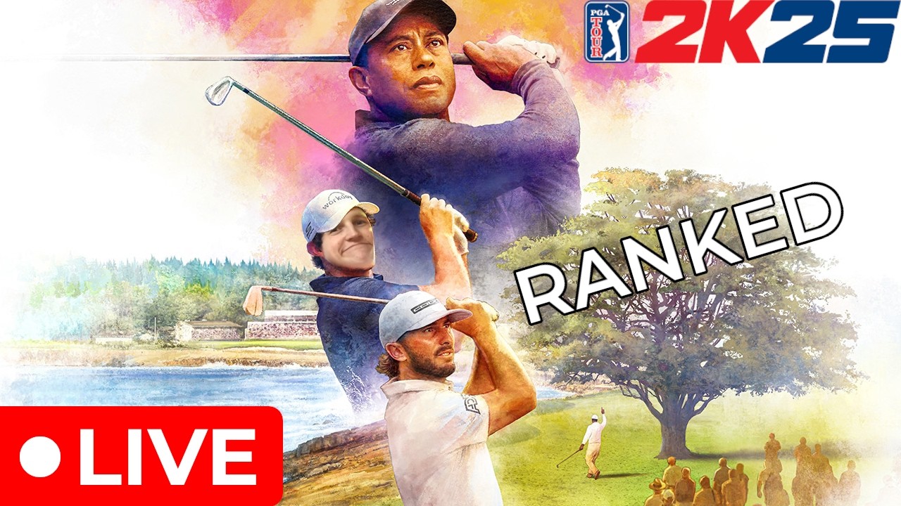 Character Rebuild and Ranked (PGA Tour 2K25)