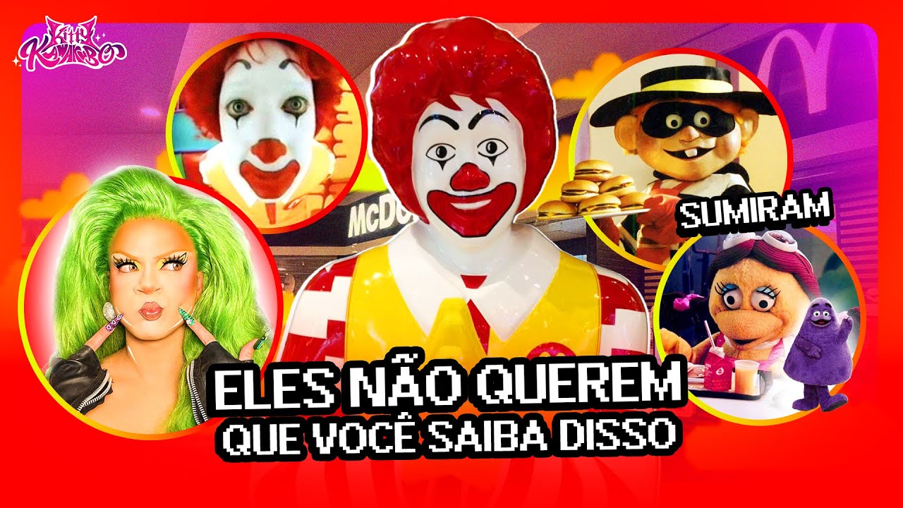 VERDADEIRA HISTÓRIA DO RONALD MCDONALD E MCDONALDS | Kitty Kawakubo