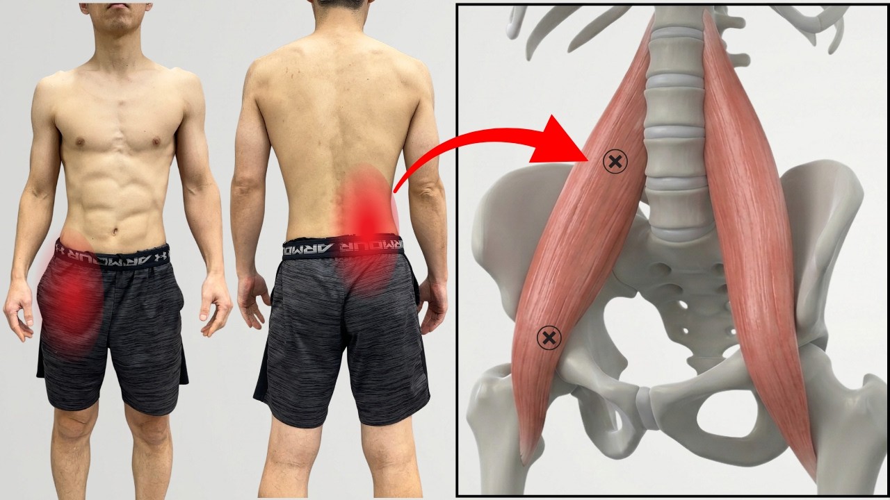【腰痛原因】硬い？弱い？大腰筋を知り腰痛改善に導く（科学的根拠）