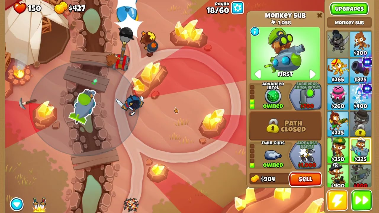 Bloons TD 6 gameplay