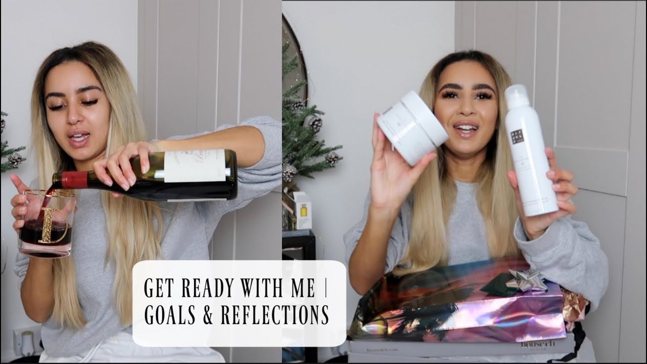 GET READY WITH ME | 2019 reflections, goals for 2020 & what i got for christmas