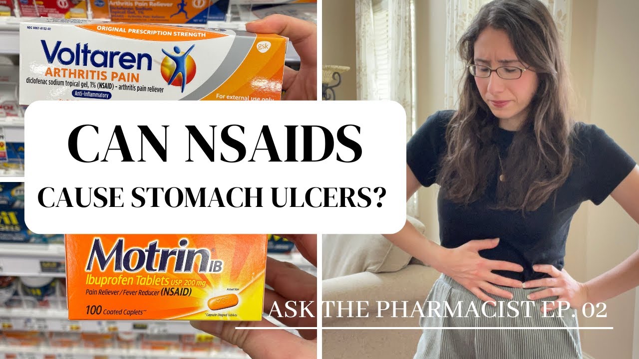 CAN NSAIDS CAUSE STOMACH ULCERS? NSAIDS Side Effect, Mechanism of Action │ ASK THE PHARMACIST EP. 02
