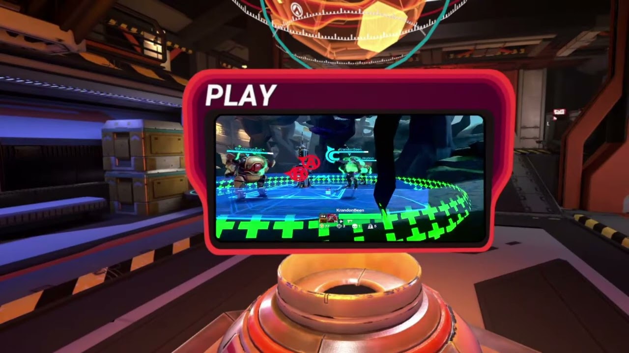 Larcenauts VR Gameplay Spectator Mode