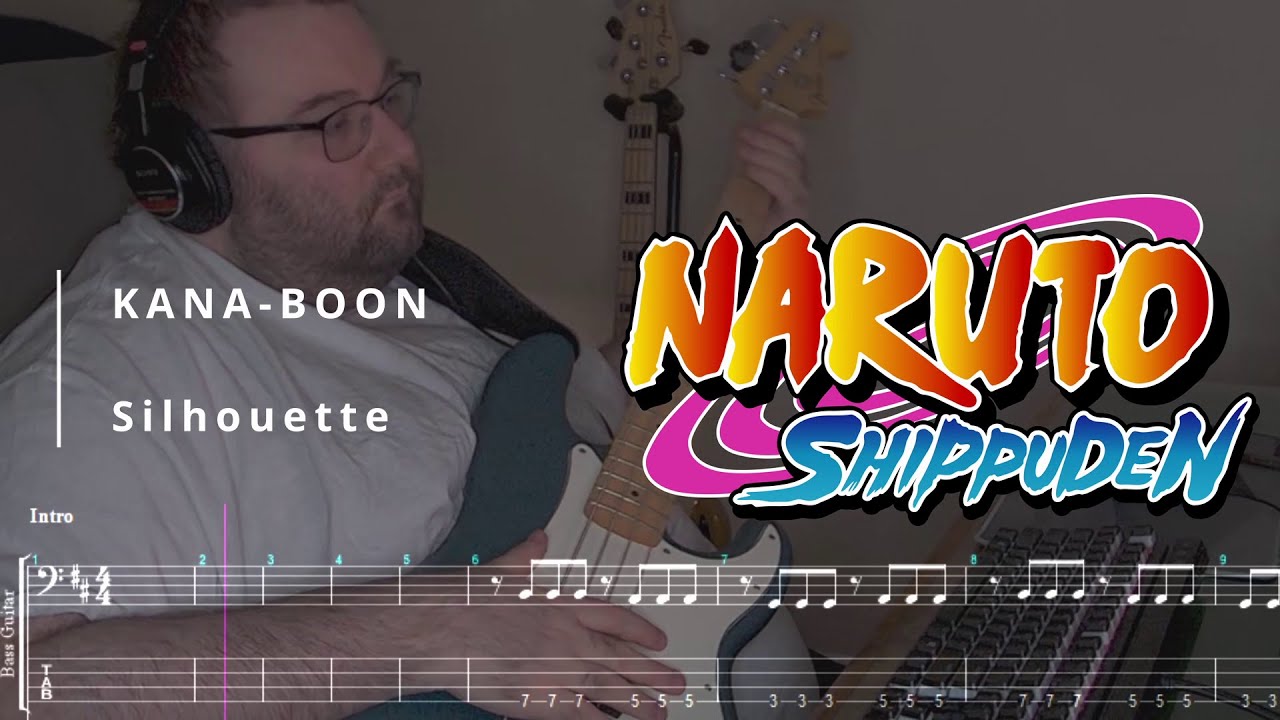 KANA-BOON - Silhouette | Bass Cover & Play-Along TAB
