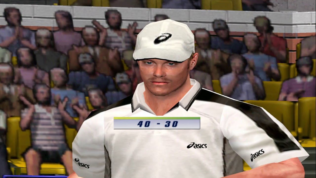 Virtua Tennis 2 - Very Hard + Exhibition Match - 1cc - Thomas Enqvist
