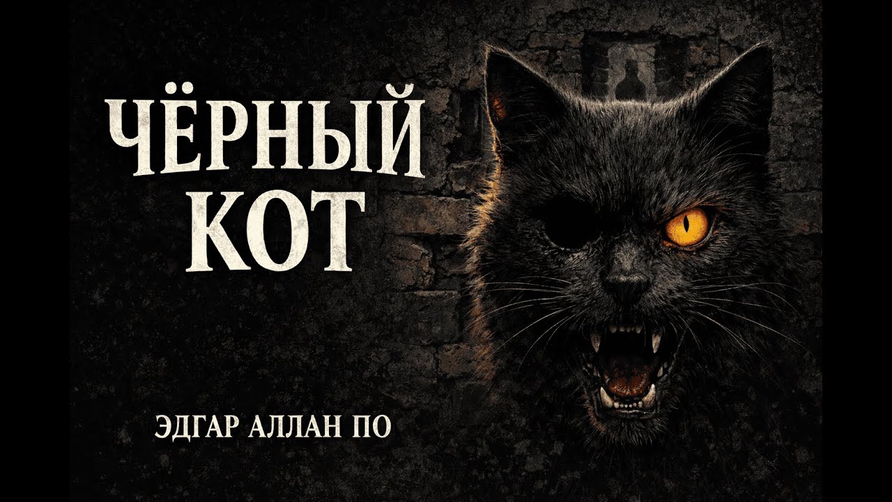 Эдгар Аллан По | Чёрный кот | Читает Андрей Федоренко