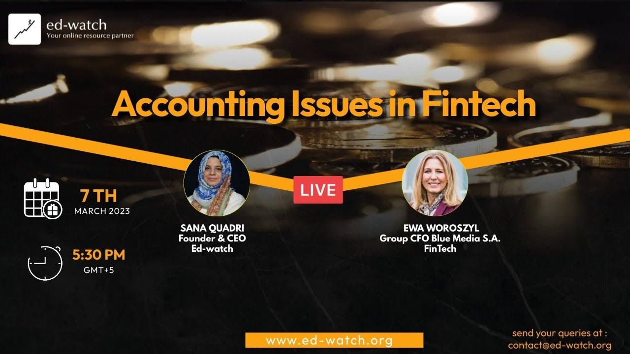 Accounting Issues in Fintech