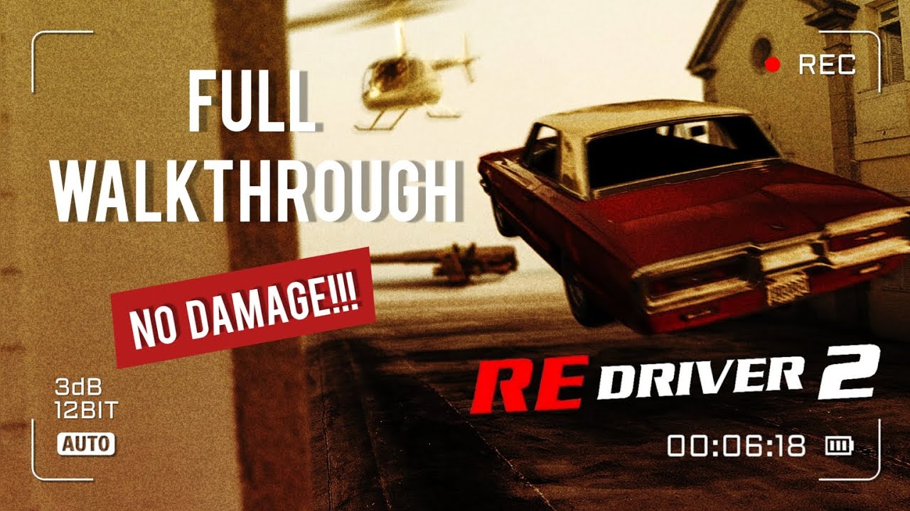 Driver 2 full game walkthrough_without damage