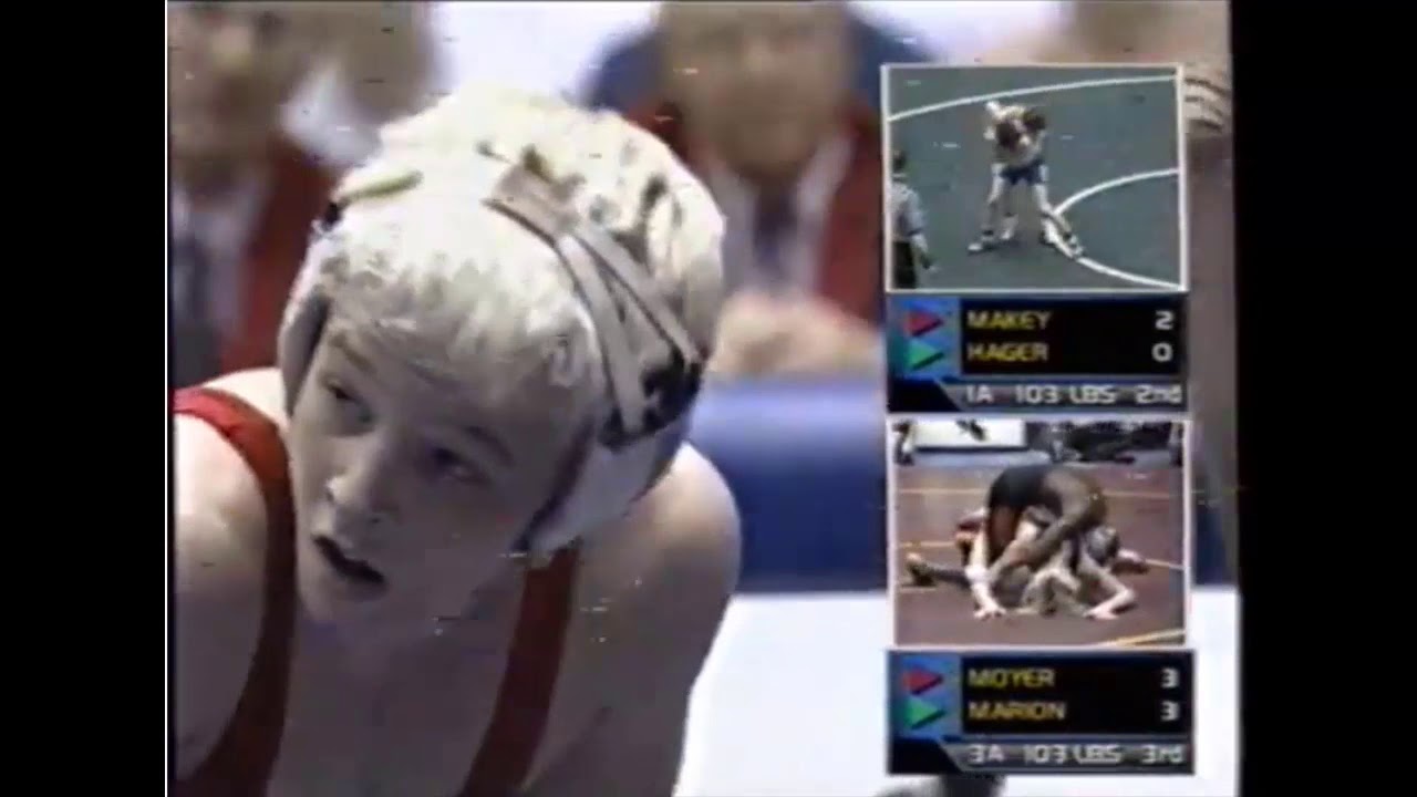 2003 IA St Finals 103: Tony Hager-Pat Makey, Derek Moyer-Montell Marion, TJ Sebolt-Nick Pickerell
