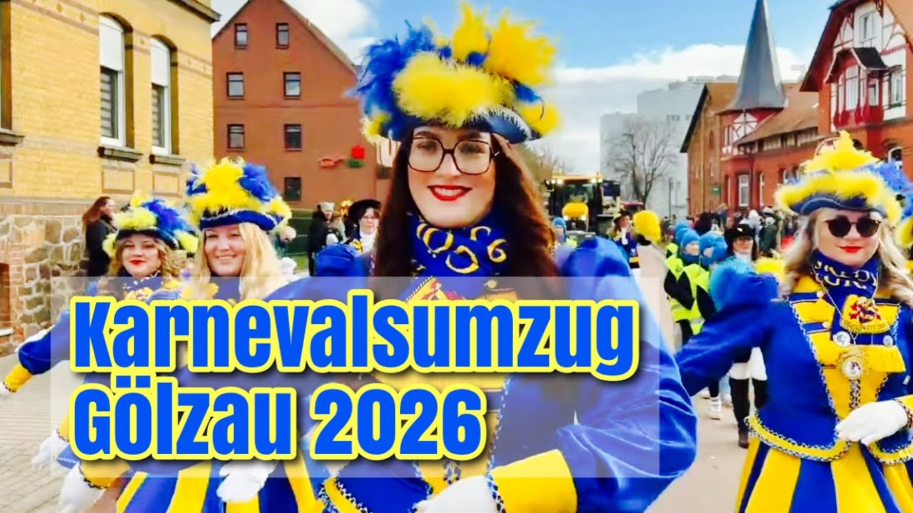 Hei Lu Ve in Gölzau 2026: Kleinster Karnevalsumzug in Sachsen-Anhalt