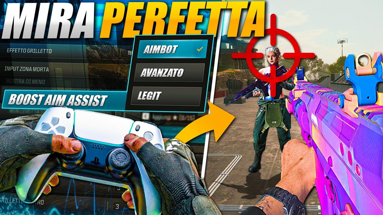 Ho POTENZIATO il PAD per ottenere LA MIRA PERFETTA! Migliori Impostazioni per WARZONE (NO DS4)