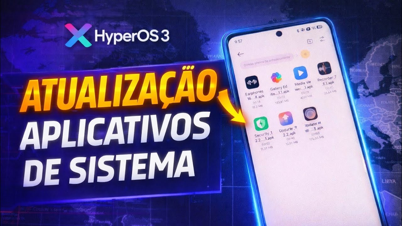 🚨 HyperOS 3 ATUALIZOU! Novos Apps de Sistema no Seu Xiaomi – Veja Agora