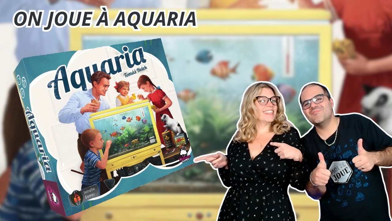 { R&egrave;gles Et Partie } ON JOUE &Agrave; AQUARIA | Jeu De Soci&eacute;t&eacute; | Intrafin Games