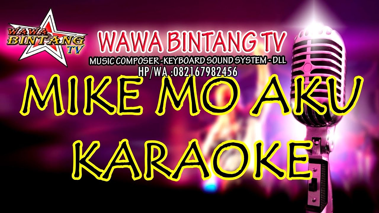 MIKE MO AKU//SOLOP KUTOKOR KARAOKE||CIPT ALUM ANGKAT