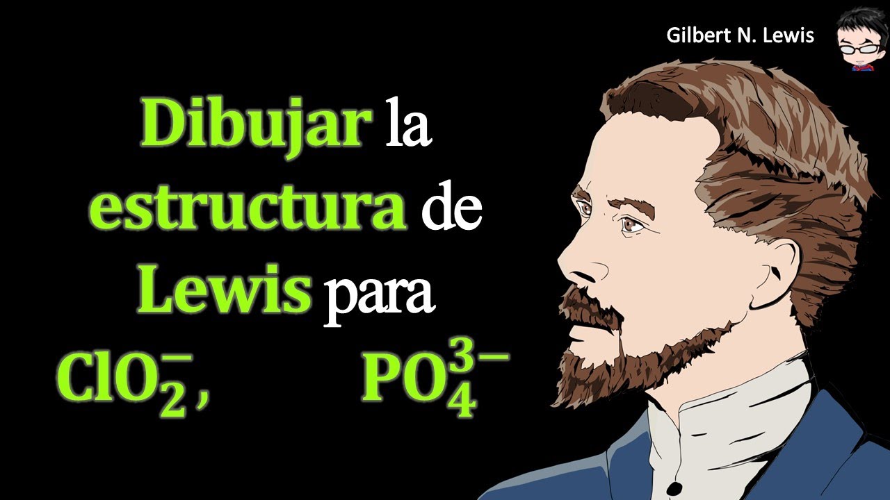 𝐃𝐢𝐛𝐮𝐣𝐚𝐫 la 𝐞𝐬𝐭𝐫𝐮𝐜𝐭𝐮𝐫𝐚 de 𝐋𝐞𝐰𝐢𝐬 para 𝐂𝐥𝐎𝟐(-) 𝐏𝐎𝟒(𝟑-)