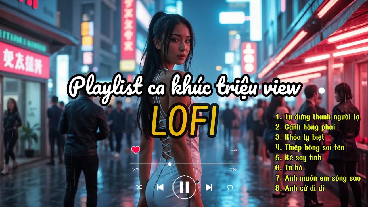 Tổng hợp ca khúc triệu view COVER theo phong cách LOFI | AI Cover