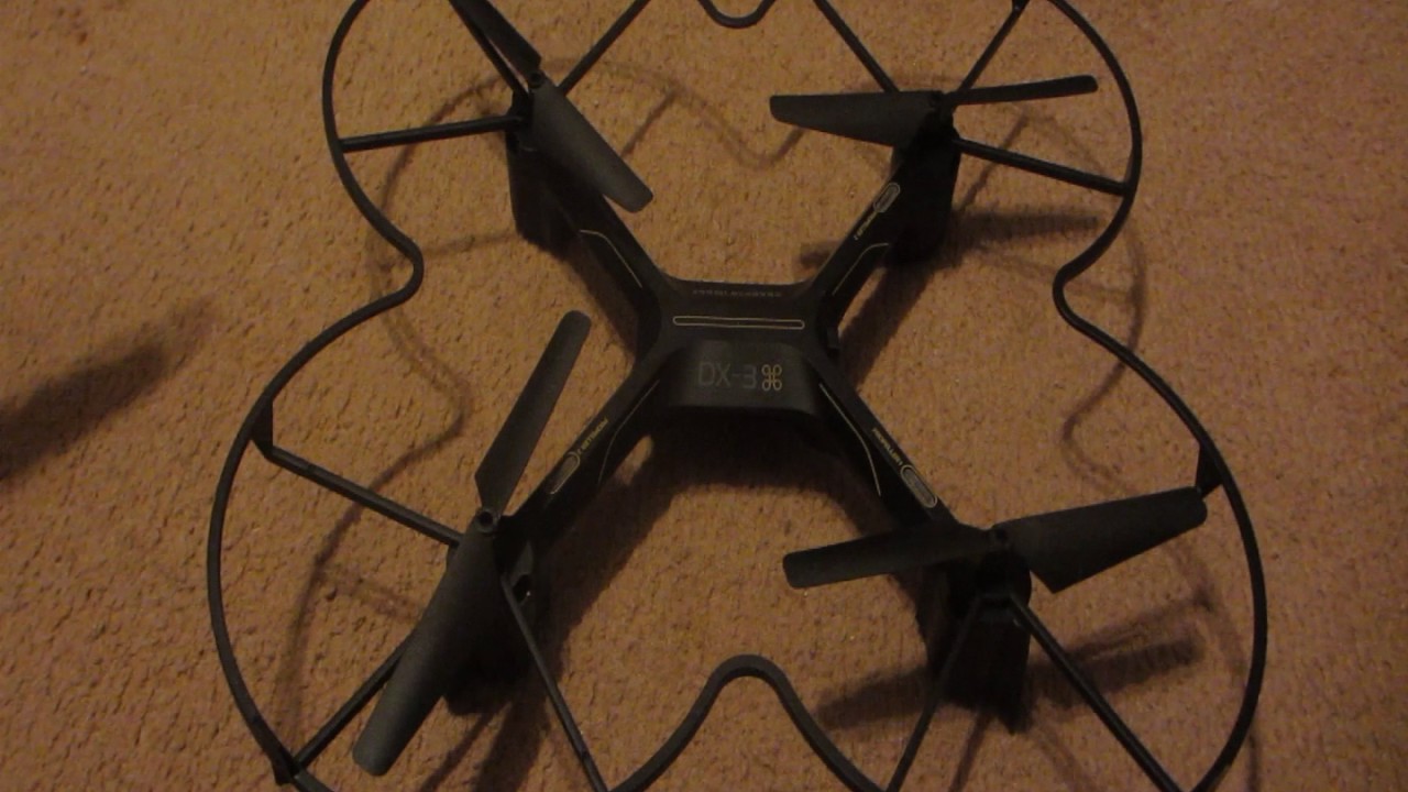 Sharper Image DX3 Drone Unboxing and Review