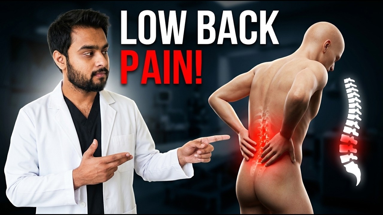 “Low Back Pain & Hip Pain Relief with Physiotherapy Exercises | Best Home Treatment Guide”