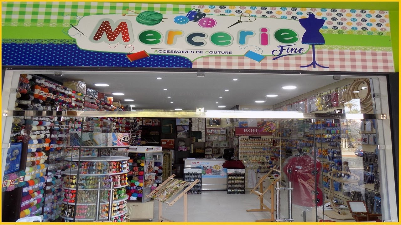 اجمل وافضل محل لبيع الخيوط في مراكش وكل لوازم الخياطة والتطريز و الحياكة mercerie marrakech