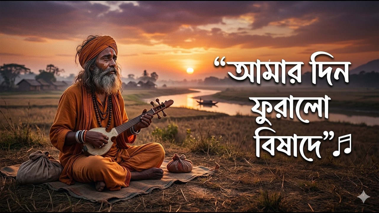 দিন ফুরালো বিষাদে | বাউল বিচ্ছেদি গান | জোনাকির জ্যাম
