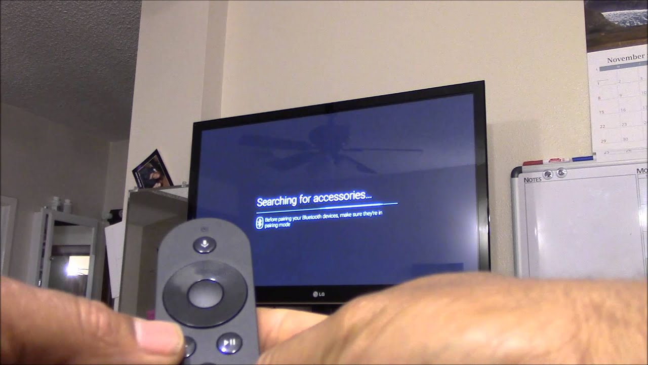 HOW TO PAIR NEXUS PLAYER REMOTE