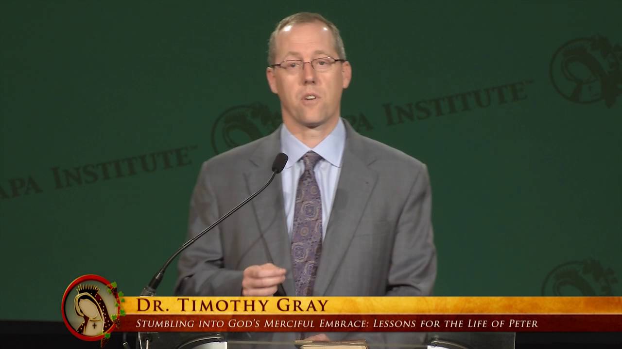 Stumbling into God's Merciful Embrace - Dr Timothy Gray at the Napa Institute 2016 Summer Conference