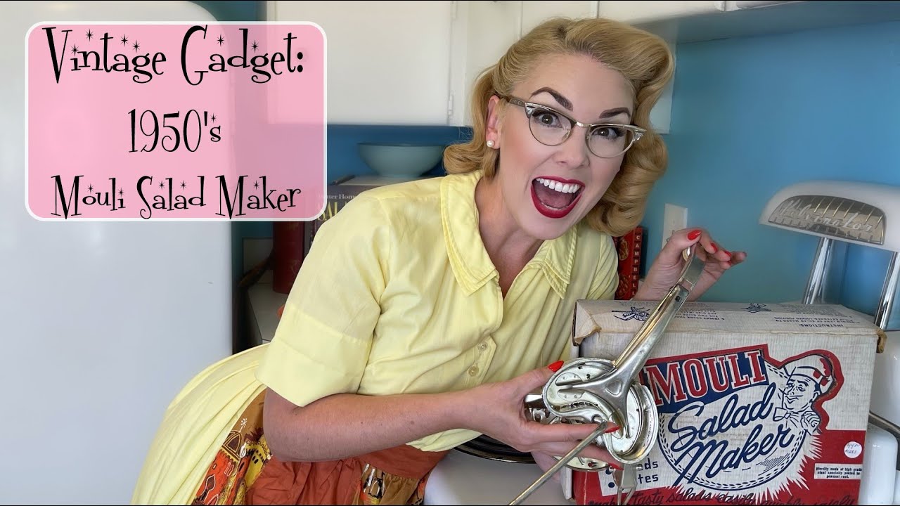 Vintage Gadget- 1950's Mouli Salad Maker