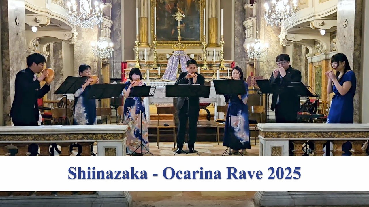 Shiinazaka vincitori della 5&deg; edizione International Ocarina Rave Competition ON LINE 2024