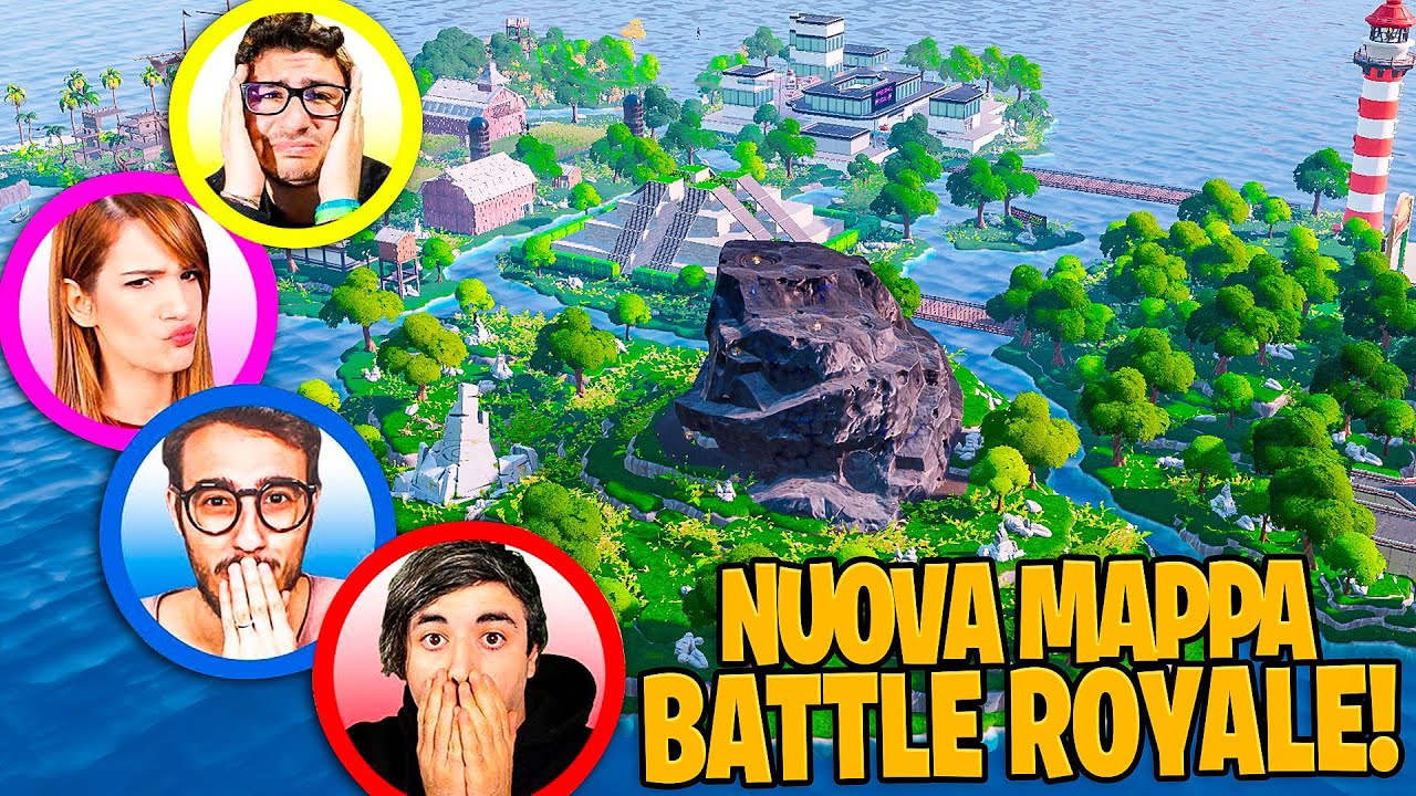 LA NUOVA MAPPA DI BATTLE ROYALE DI FORTNITE!