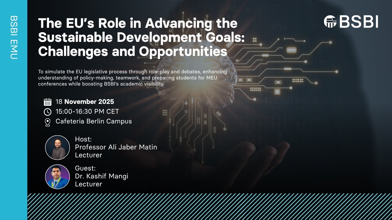 The EU’s Role in Advancing the Sustainable Development Goals: Challenges and Opportunities