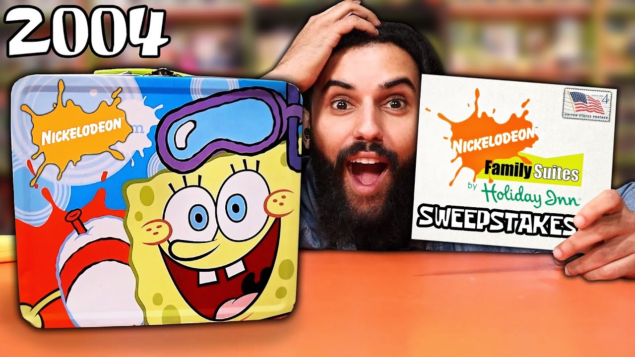 This Spongebob Package Came From The Now Defunct Nickelodeon Hotel Family Suites In 2004