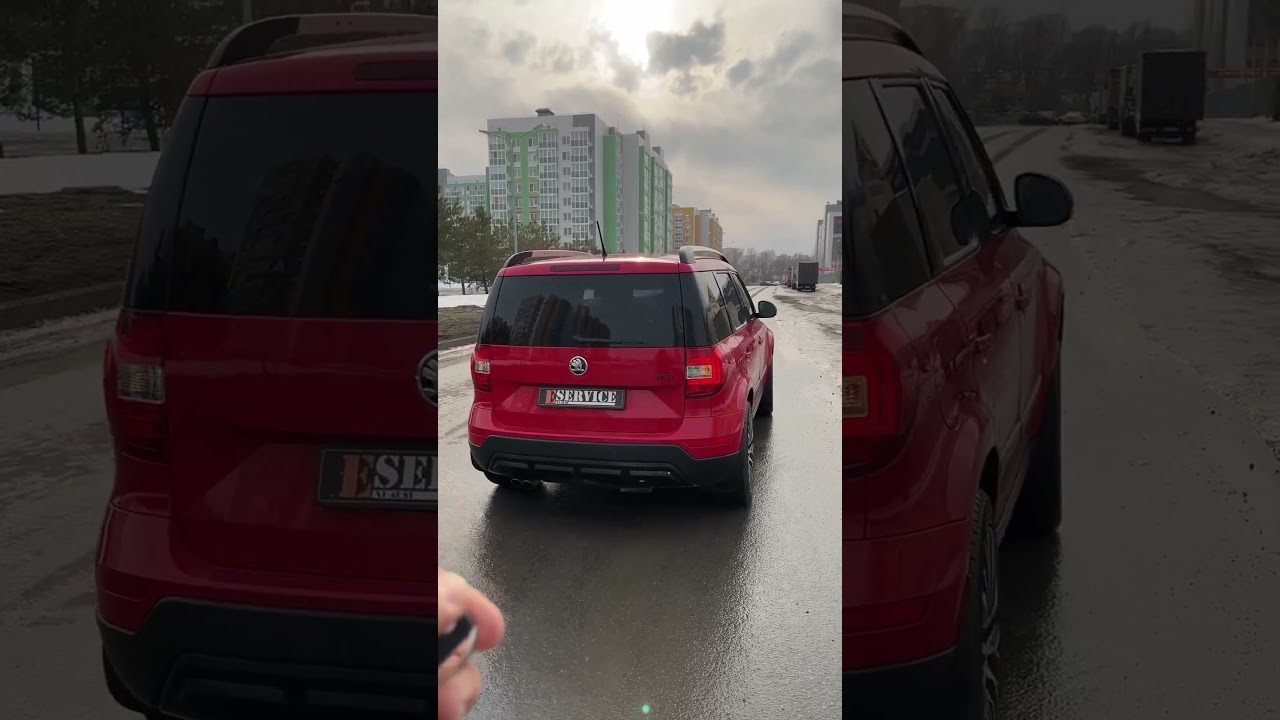 🏎️В работе была Skoda Yeti 1.8 2015 г. Произведена установка управляемого выхлопа🔥