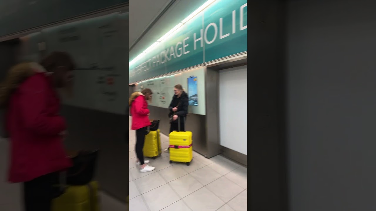 Shuttle to North Terminal in the Gatwick Airport
