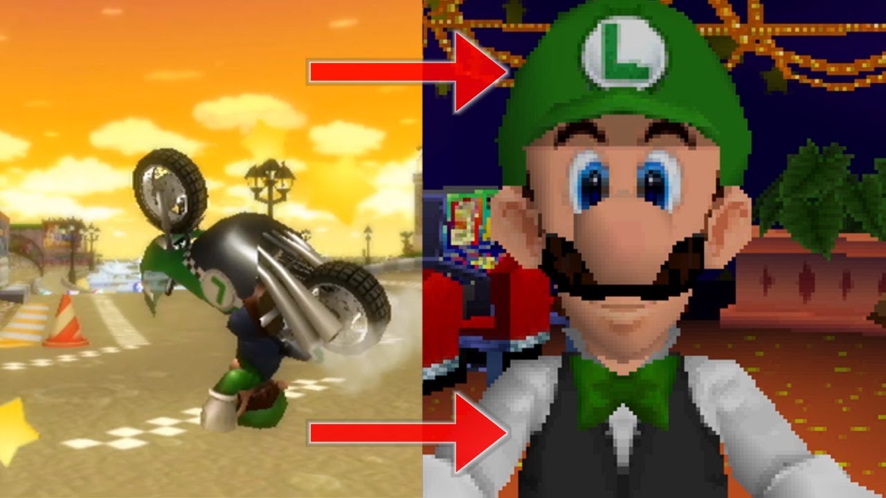 Every time I get hit, I switch to Luigi Poker | Mario Kart Wii