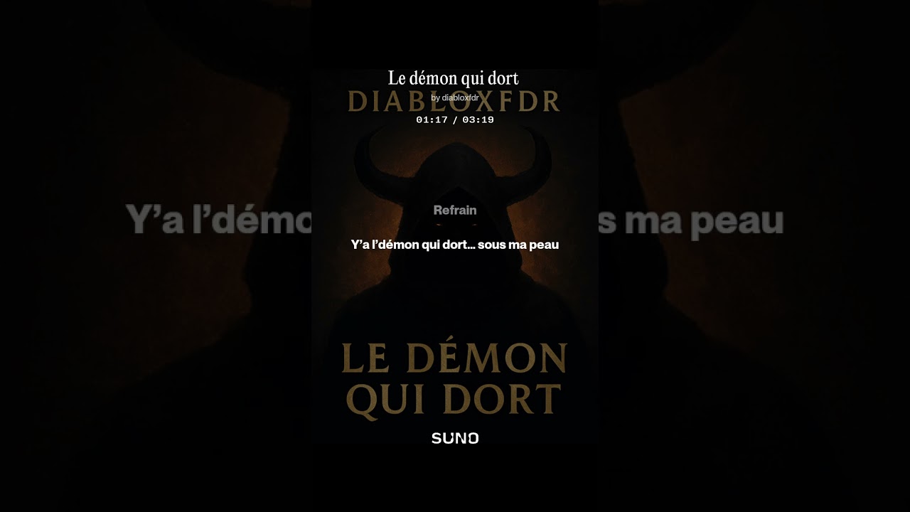 Le démon qui dort ( LYRICS )